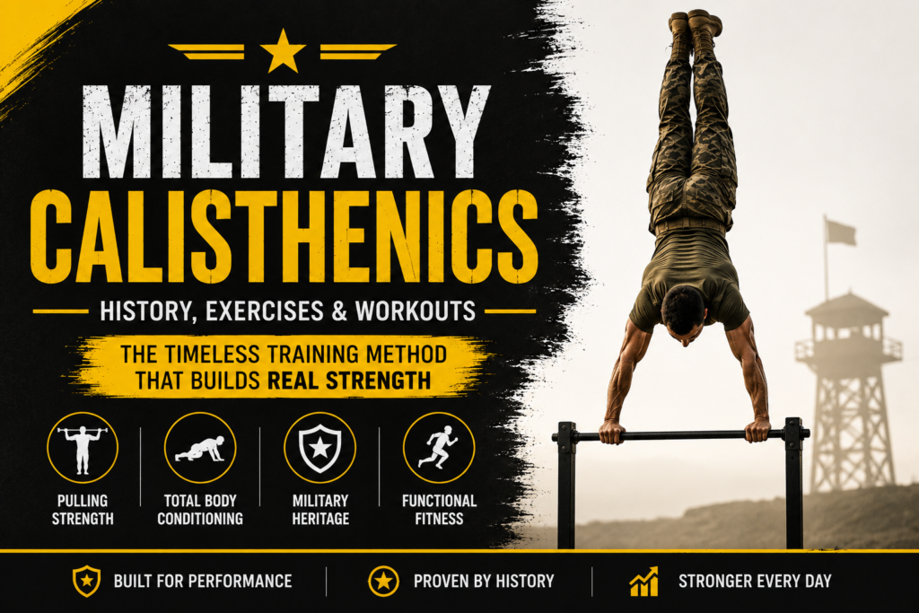 Military calisthenics training exercise